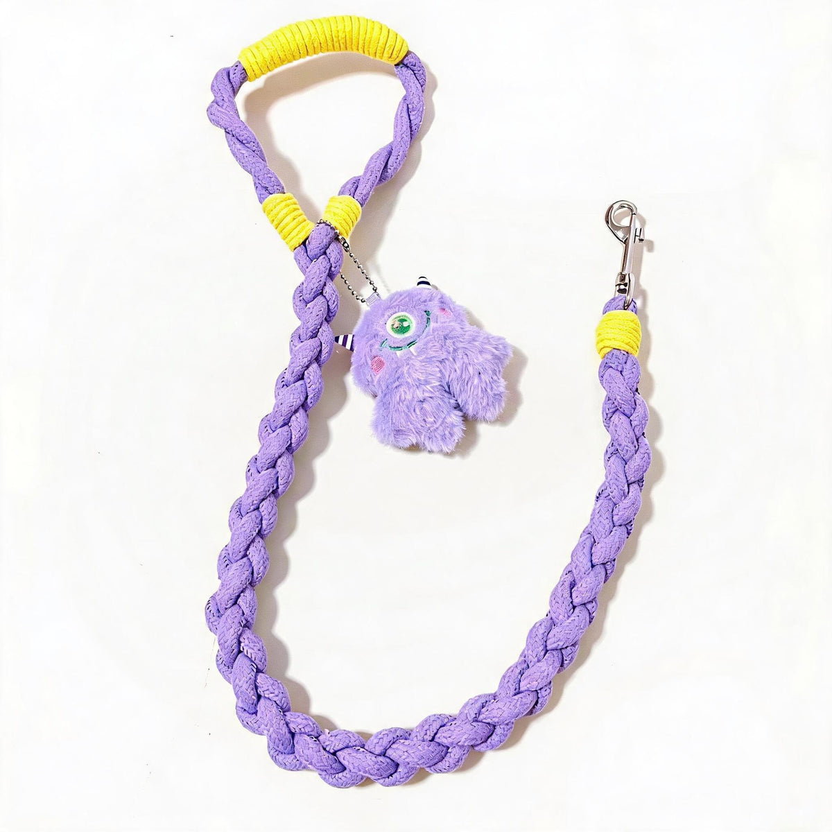 Braided Charm Dog Leash