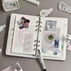 Polka Dot Heart Window Journal