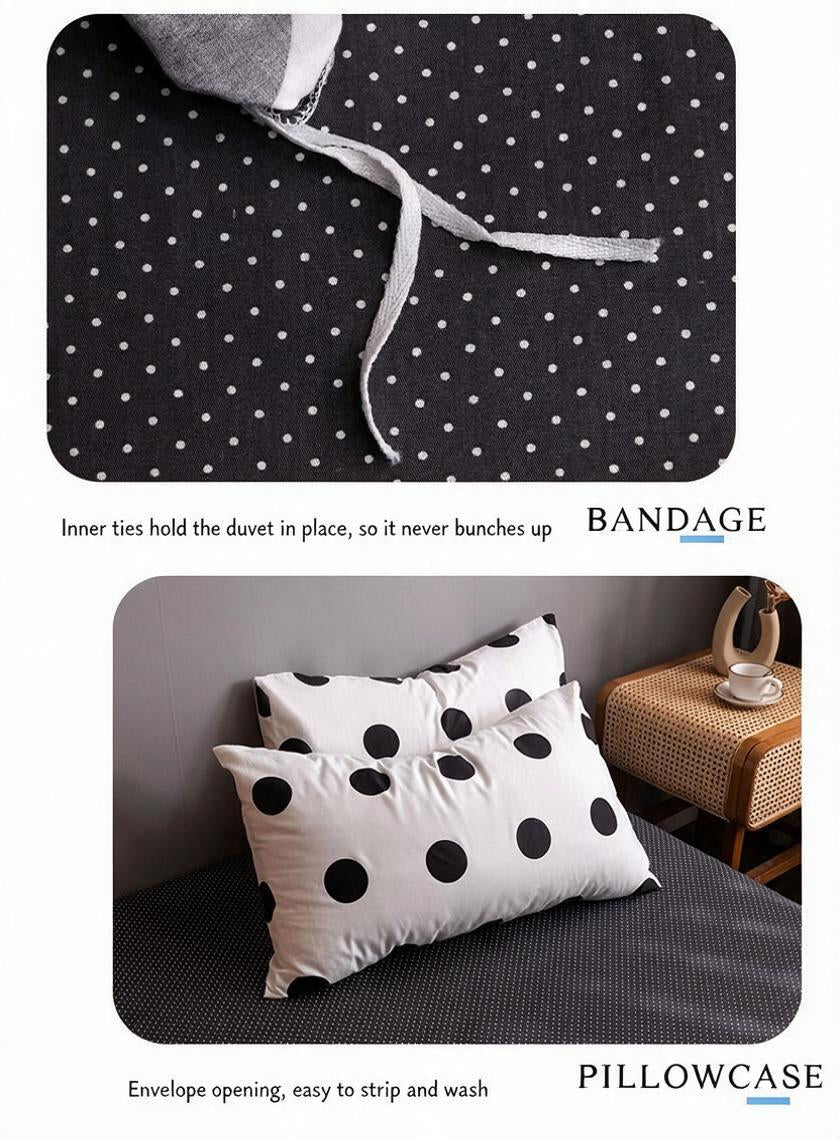Big Dot Cotton Bedding Set