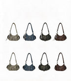Cargo Pocket Slouchy Shoulder Bag