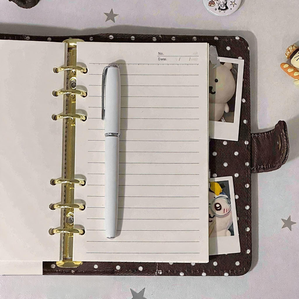 Polka Dot Heart Window Journal