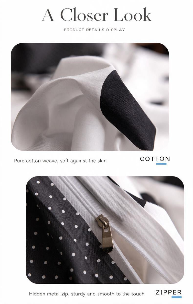 Big Dot Cotton Bedding Set