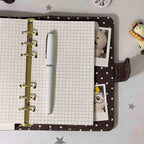 Polka Dot Heart Window Journal