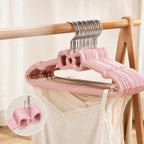 Bow Non-Slip Clothes Hangers