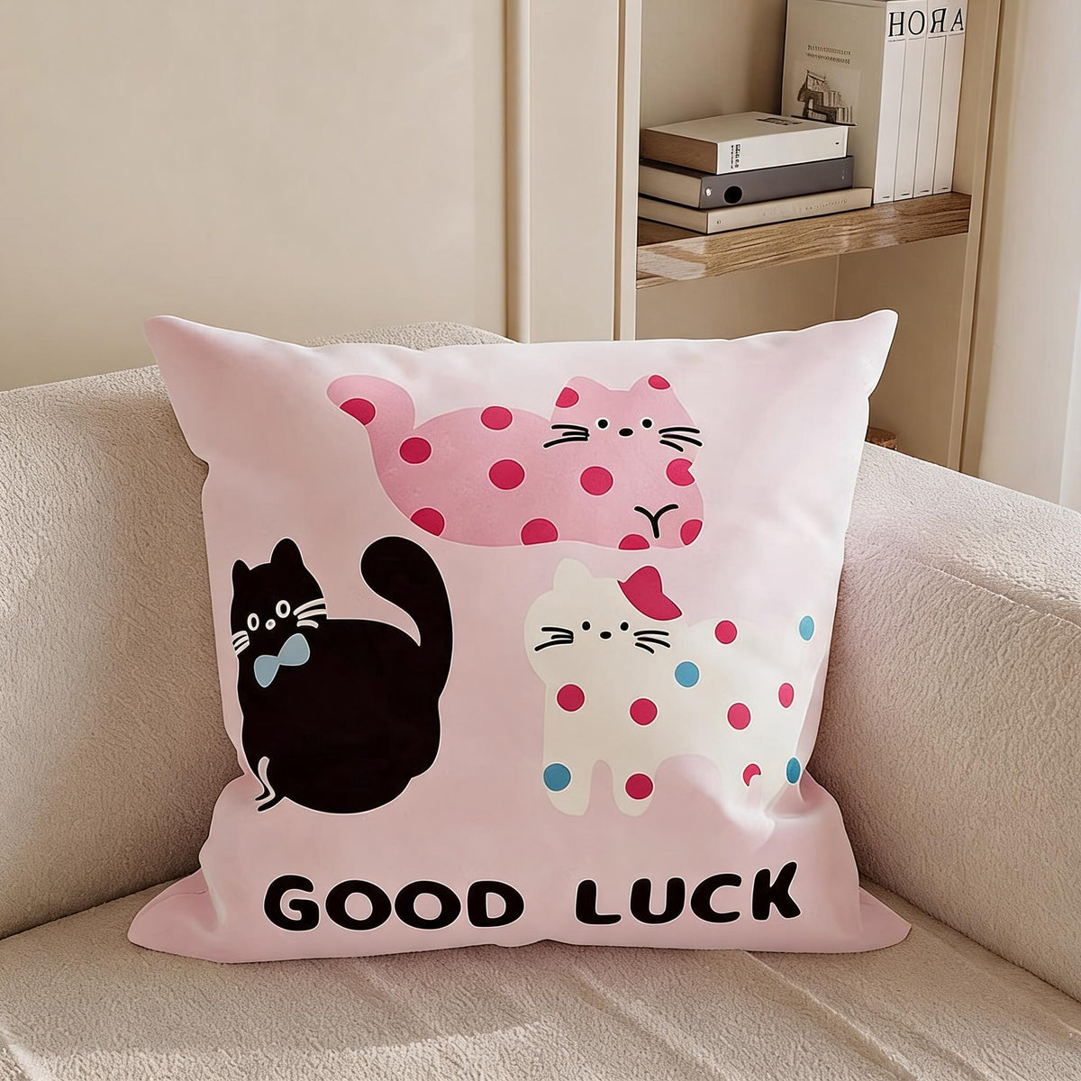 Cartoon Pet Throw Cushion – Cat Designs