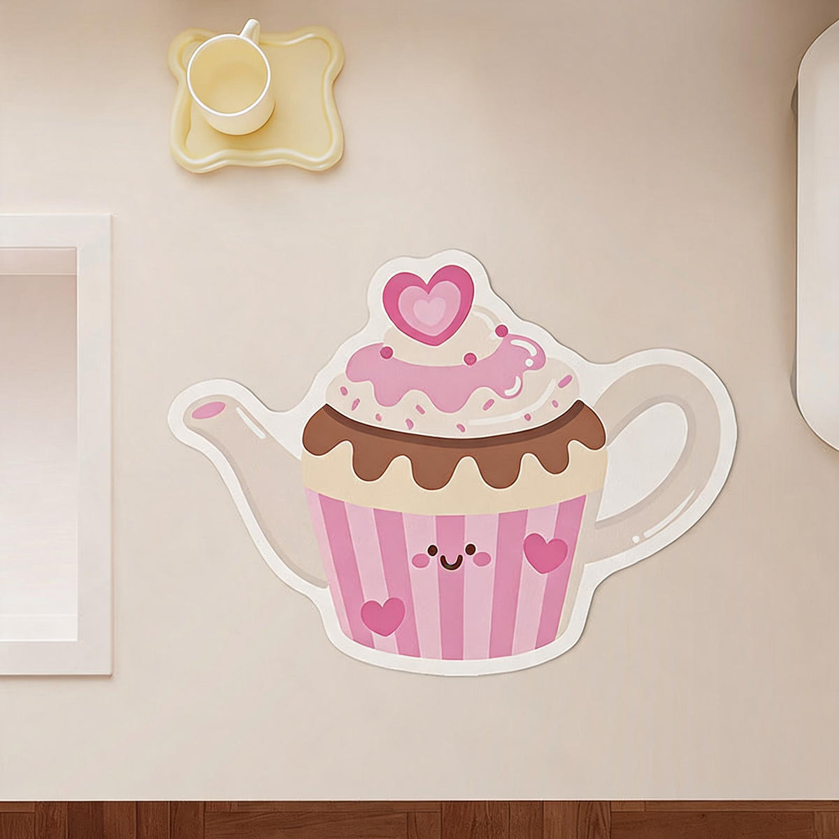 Cardigan Shaped Counter Drying Mat