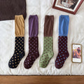 Polka Dot Slouch Socks