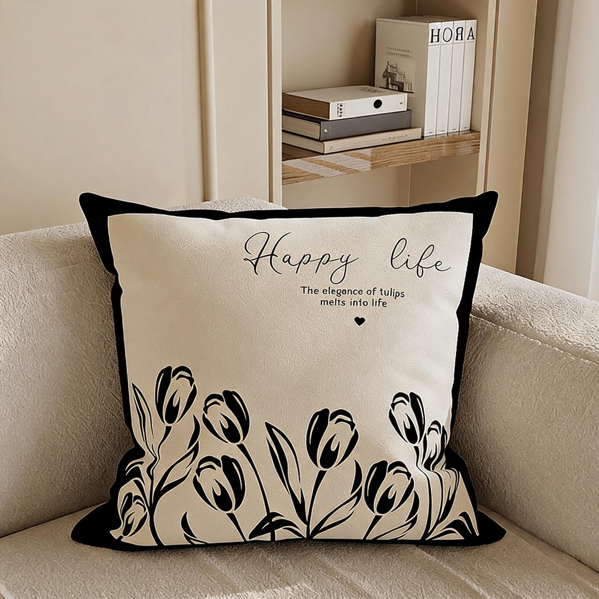 French Botanical Print Cushion – Floral Designs