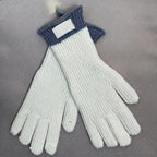 Contrast Cuff Touchscreen Gloves