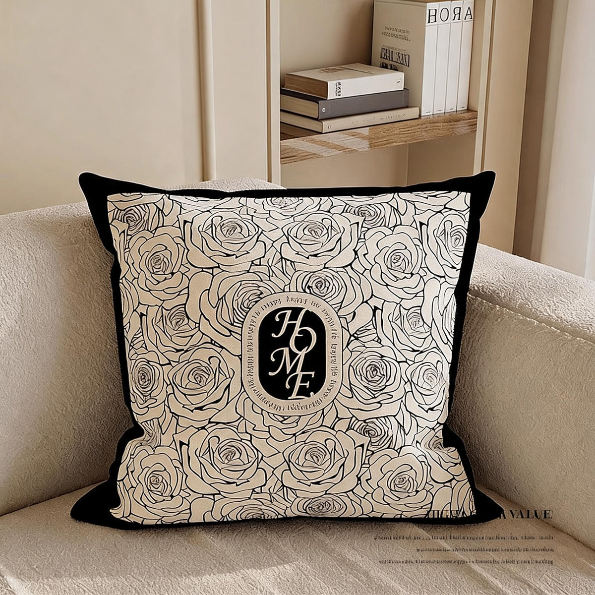 French Botanical Print Cushion – Floral Designs
