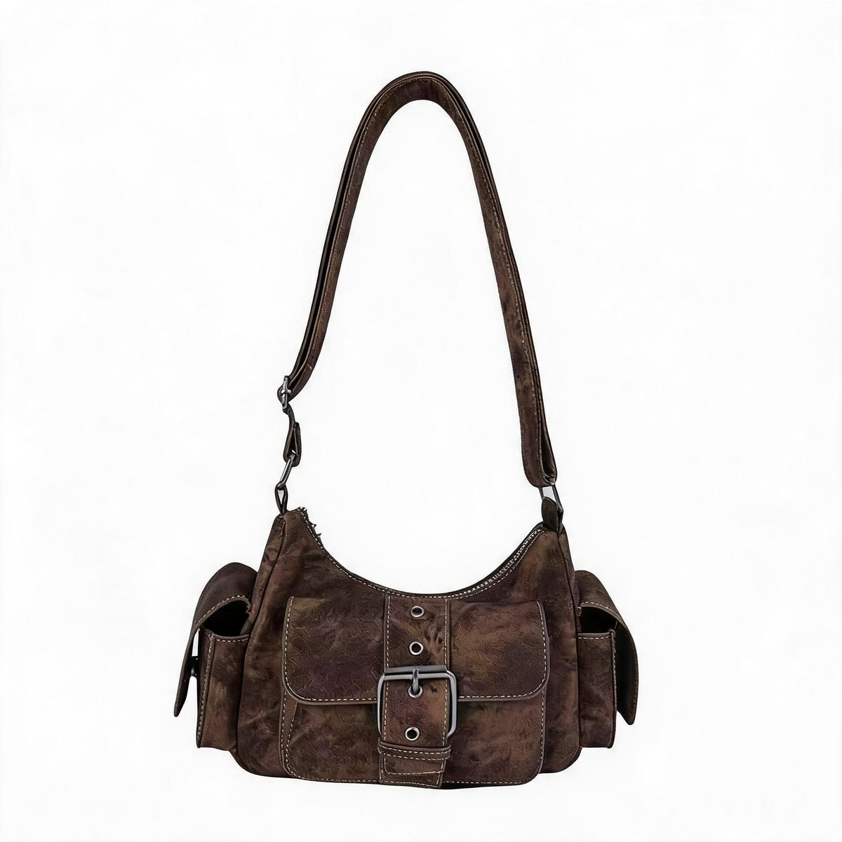 Cargo Pocket Slouchy Shoulder Bag