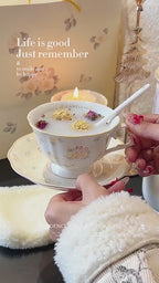 Camellia Muppet Cat Ceramic Cup