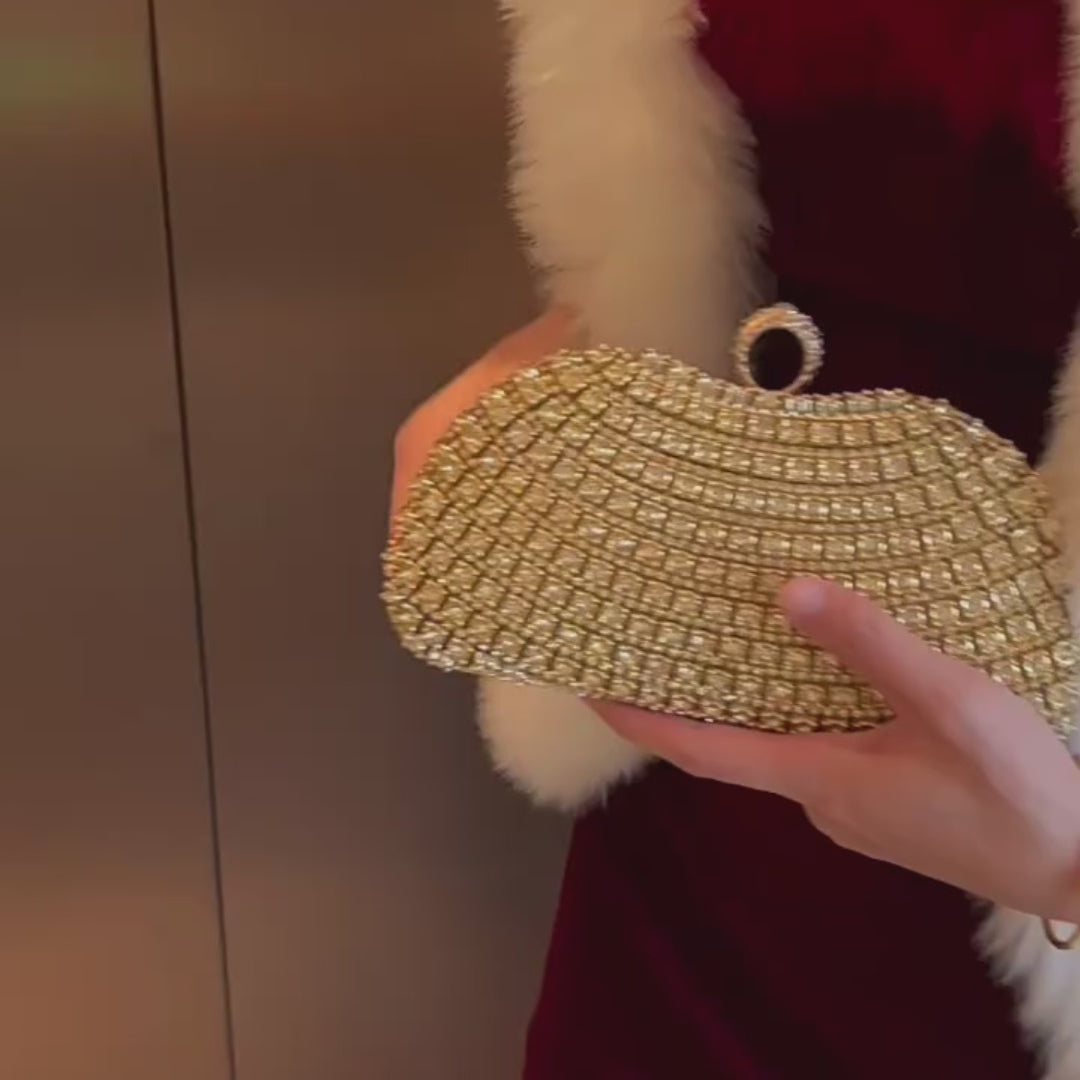 Diamond Clutch Bag Evening