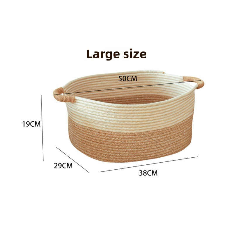 Nordic Cotton Rope Storage Basket - Modomu
